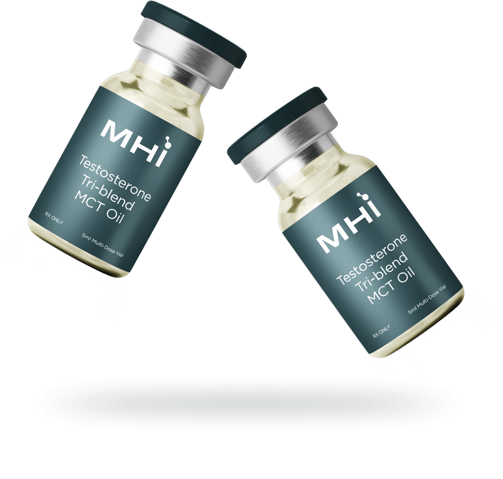 Testosterone replacement therapy vials